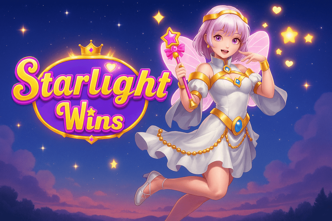 Starlight Wins: Slot Online Bertema Fairy Magic dengan Sensasi Scatter Bintang & Kemenangan Bertubi-tubi